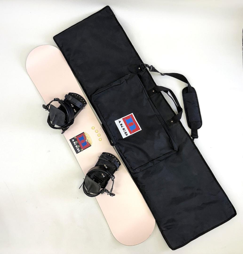 NAKED スノーボード 143cm オールラウンド バインディング/ケース付き