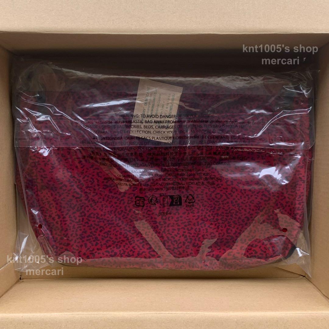 Supreme メッセンジャーバッグ シュプリーム Leopard Bag 赤