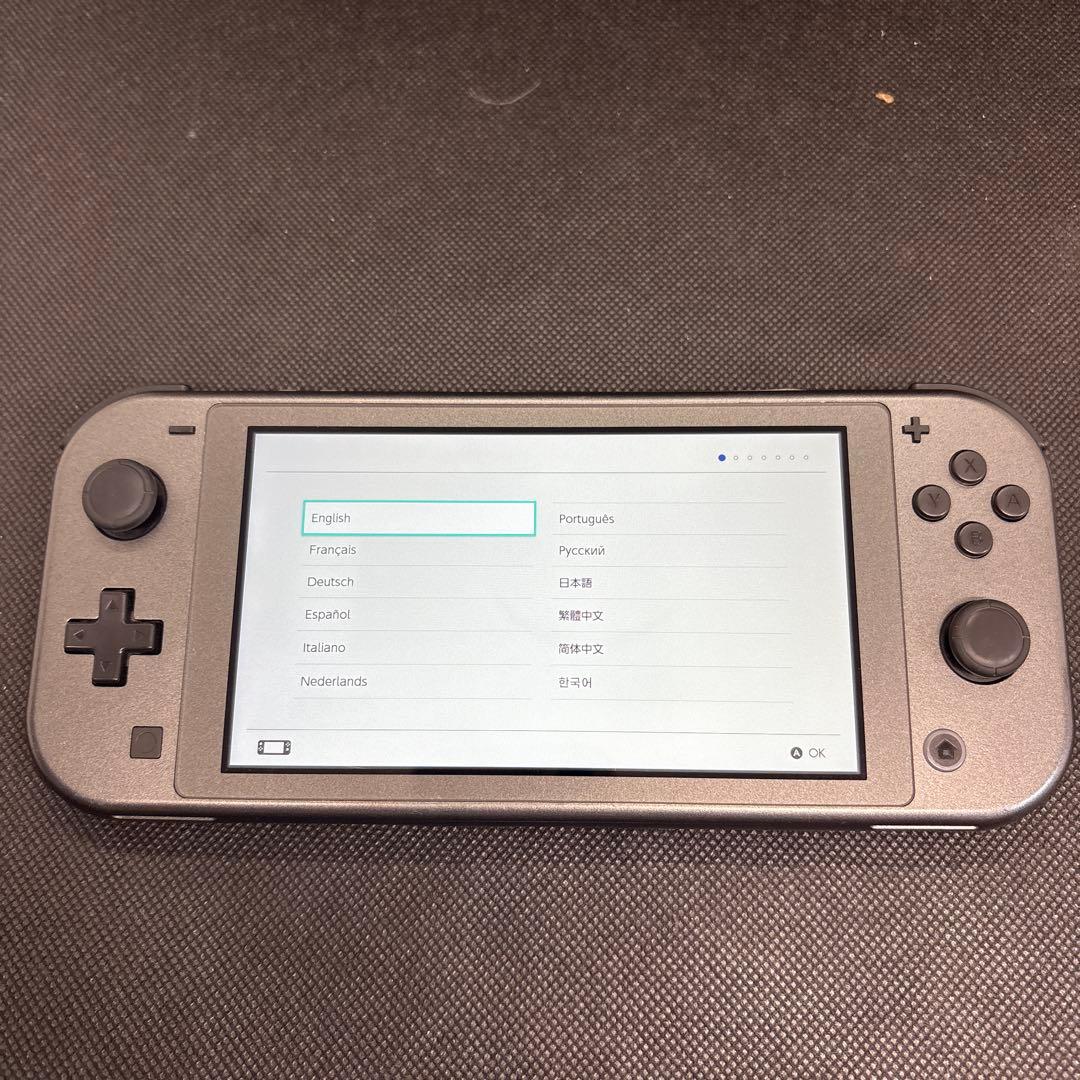 Nintendo Switch Lite ディアルガ　パルキア　グレー