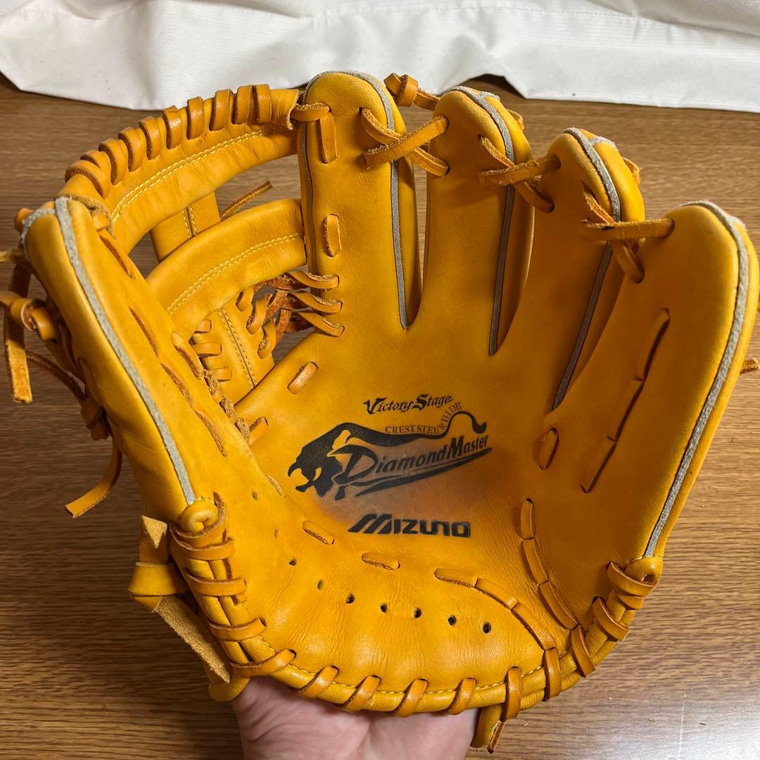 ミズノ ビクトリーステージ 一般軟式 グローブ グラブ 内野用 極美品