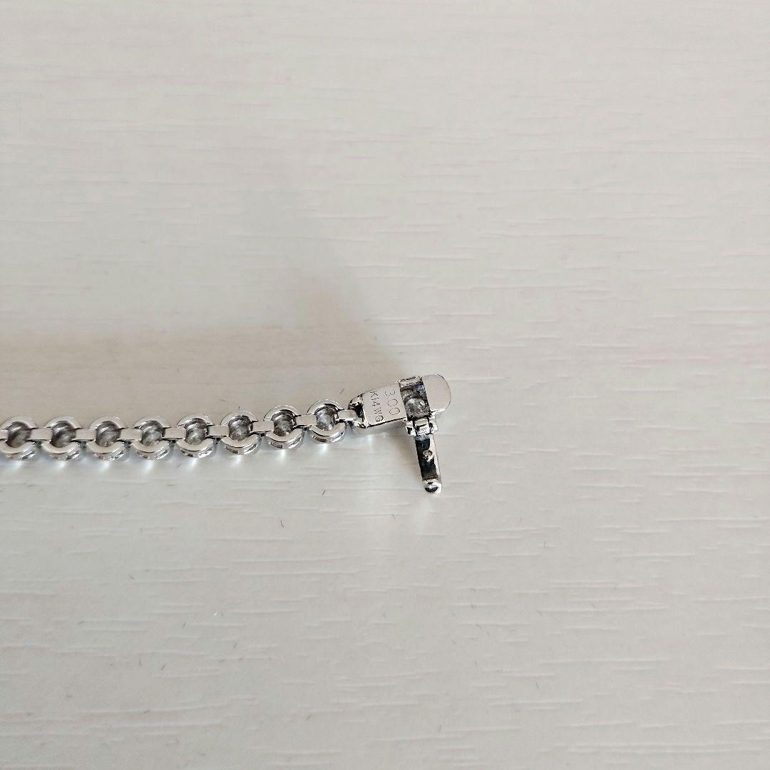 ツツミ　ダイヤモンドブレスレット　テニスブレスレット