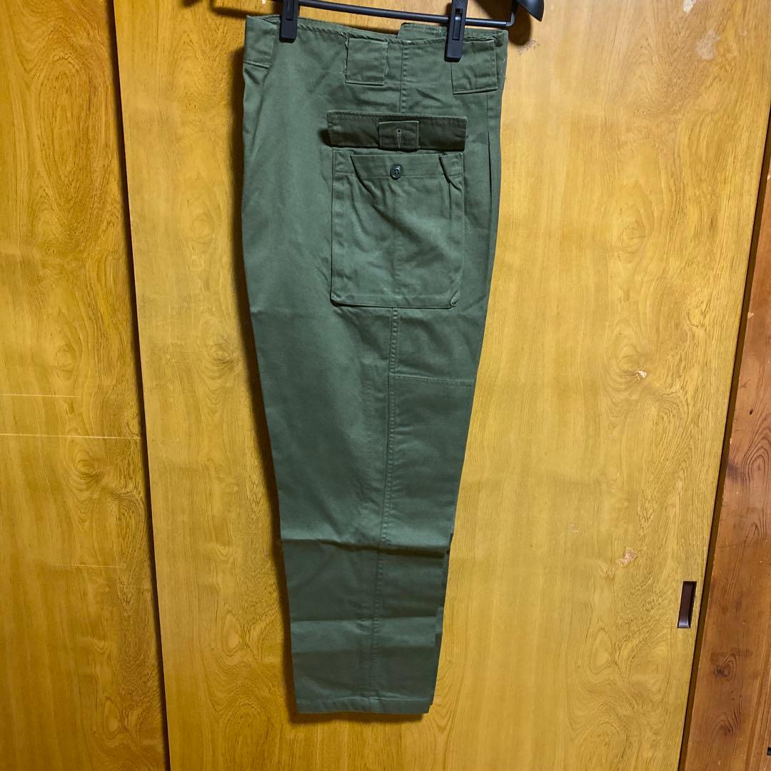 【未使用】防衛庁作業服ズボン.陸1号、フリーサイズジャケット、CAP、3点セット