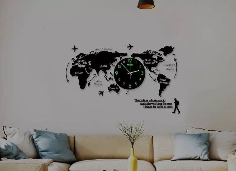 ■柱時計 丸型 ■リビングルーム ファッション時計　ヨーロッパ式