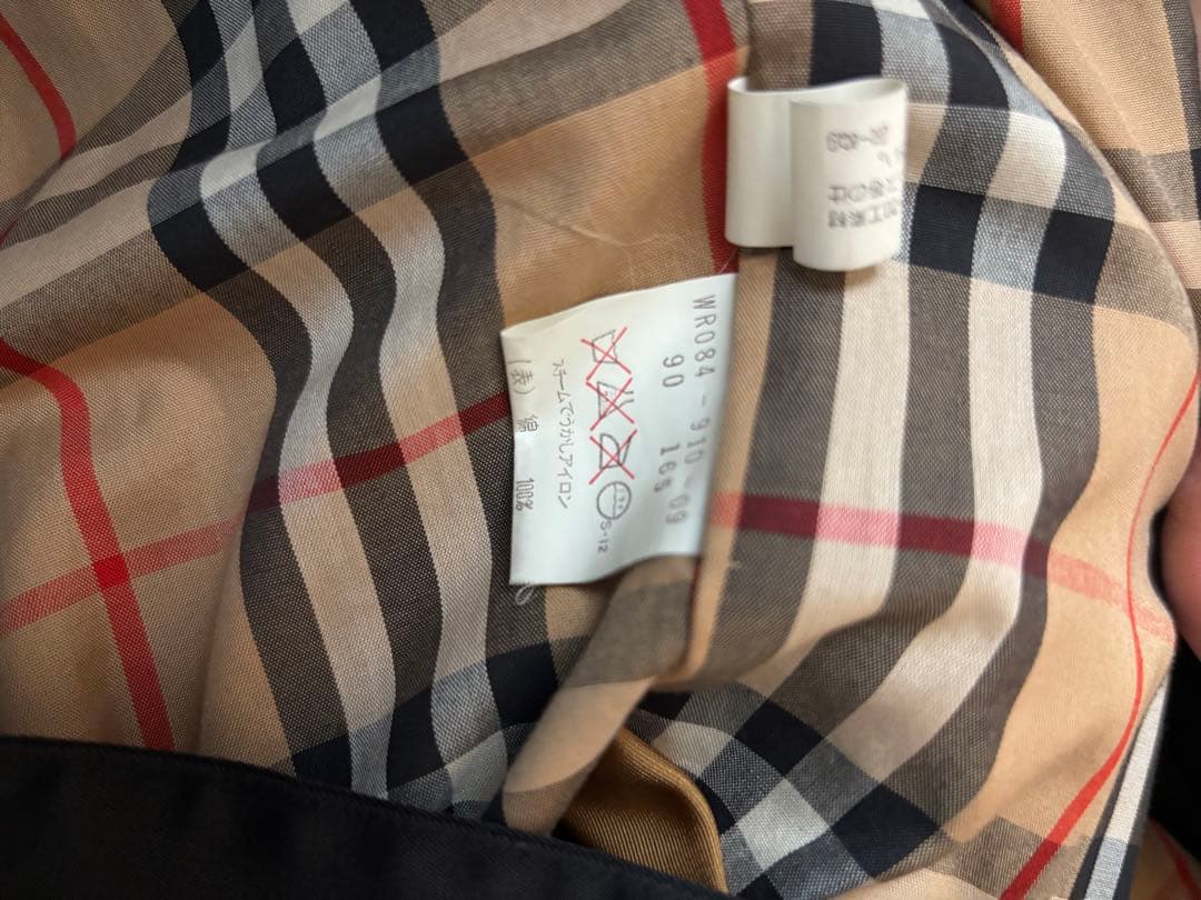 Burberry's ブラック トレンチコート