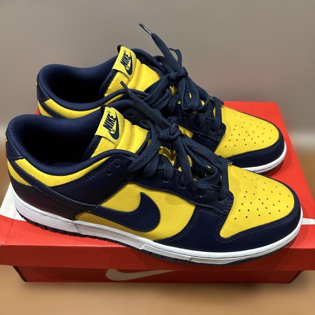 Nike dunk low ミシガン 28cm Michigan