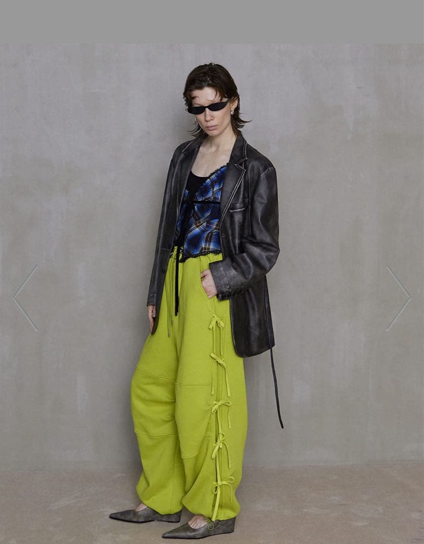値下げMAISON SPECIAL LeatherTailored Jacket