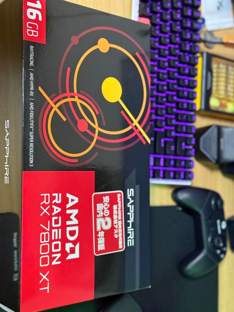 グラフィックボード・グラボ・ビデオカード Sapphire Radeon RX 7800 XT 16GB