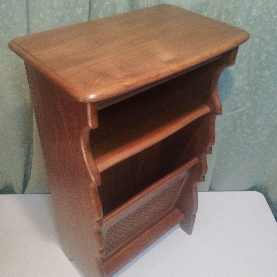 カリモク家具　花台　マガジンラック