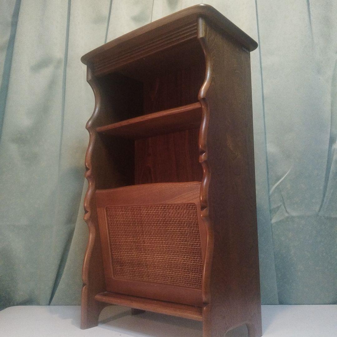 カリモク家具　花台　マガジンラック