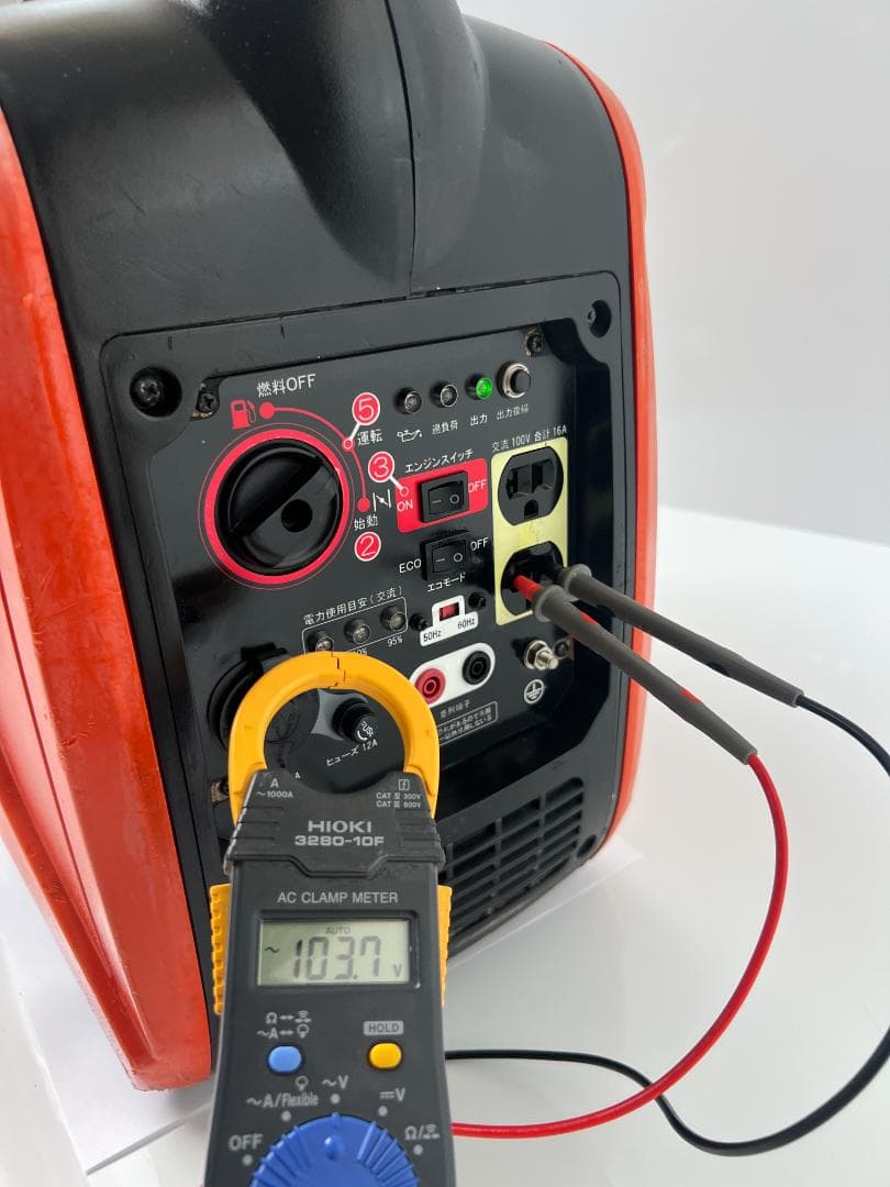 【動作良好・保証付】KOSHIN 工進 インバーター発電機 GV-16i★ 32
