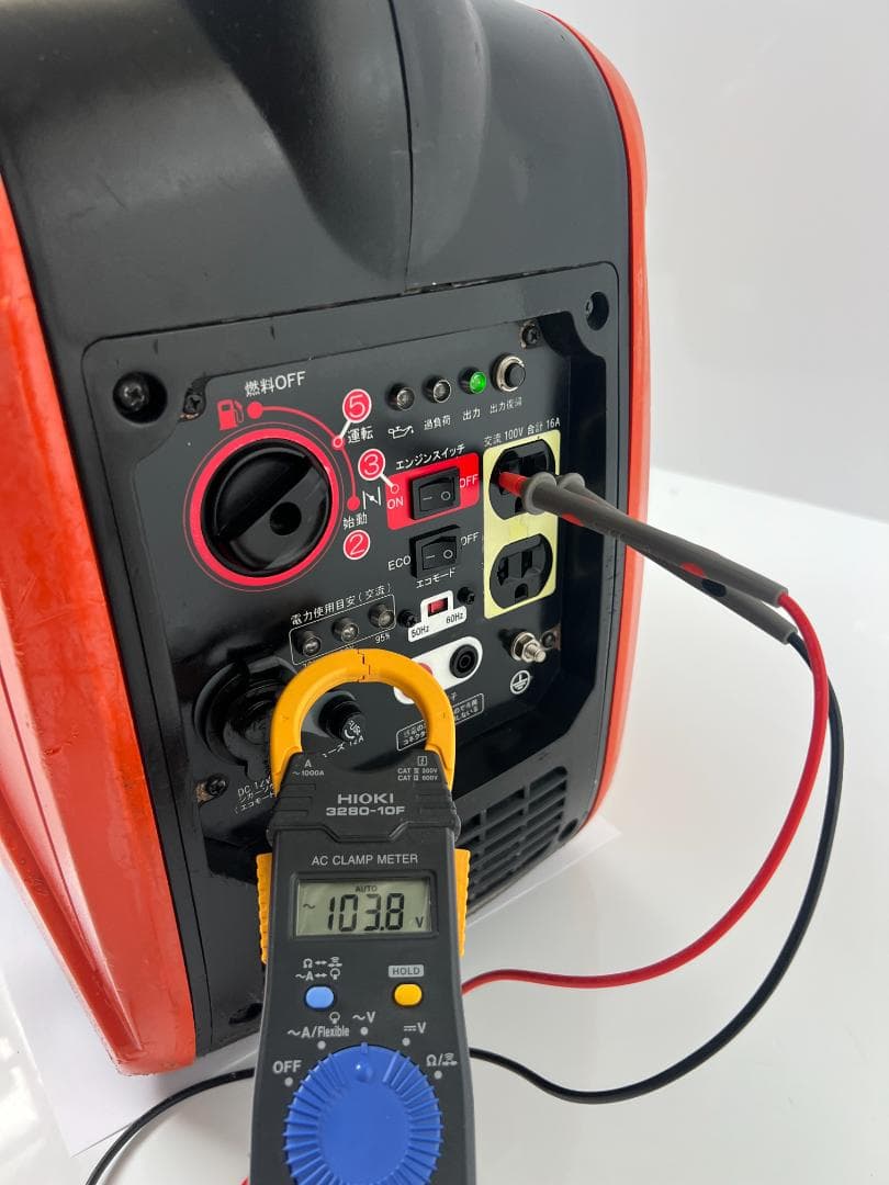【動作良好・保証付】KOSHIN 工進 インバーター発電機 GV-16i★ 32