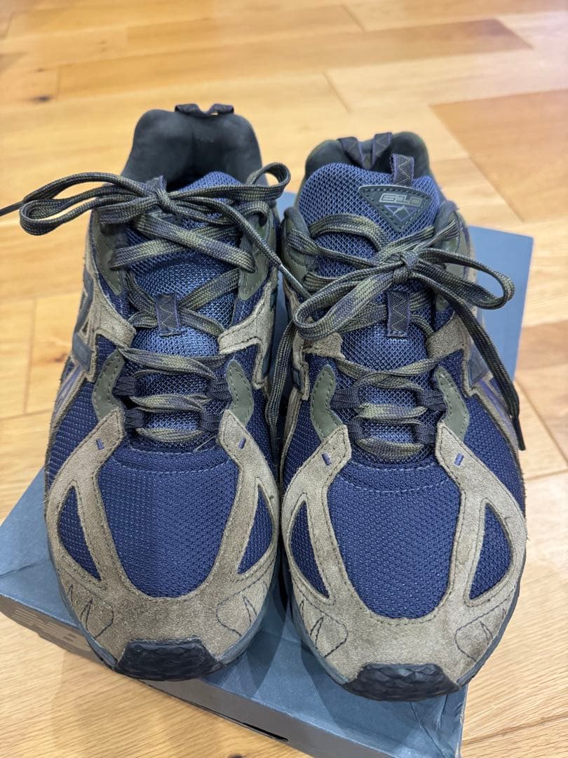 ☆美品☆ New Balance ML610TBH カーキ×ネイビー