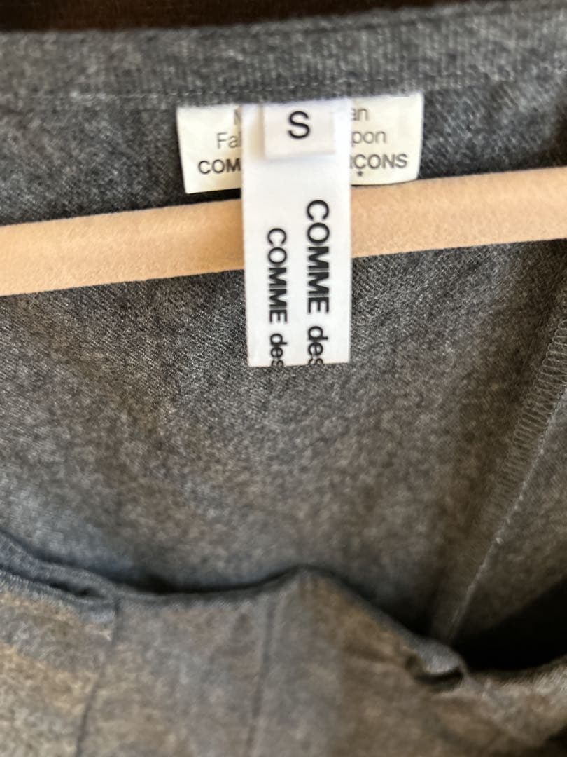 COMME des GARÇONS グレー ワンピース
