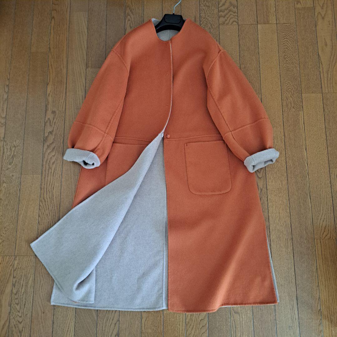 24AW Simplicite S120ブレンドリバーシブルコート
