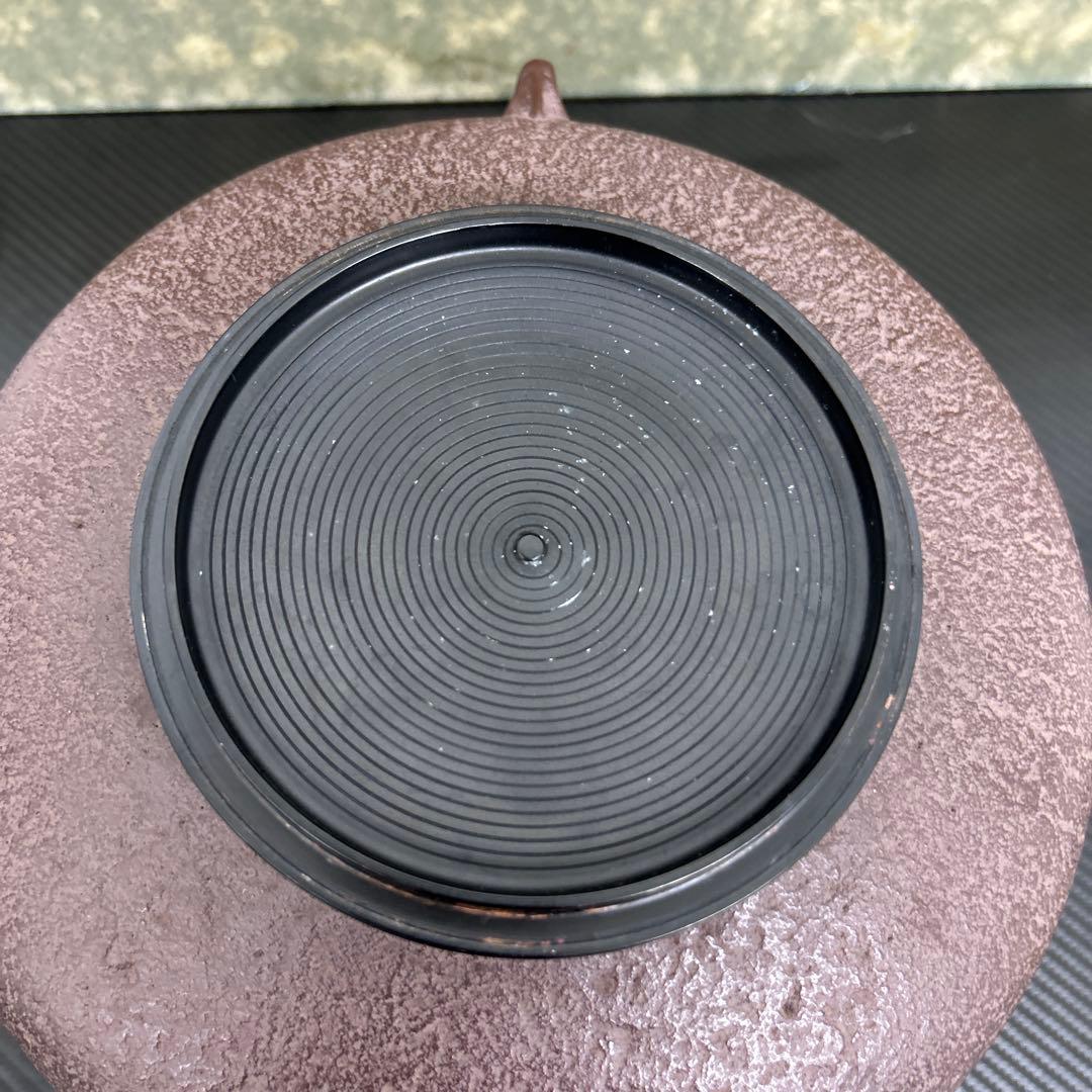 鋳鉄製 茶釜 取っ手付き