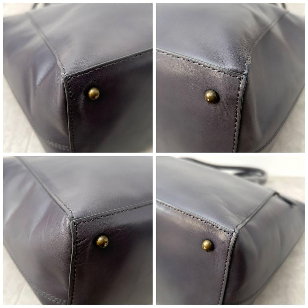 【良品✨️】MOTHERHOUSE アンティークキャリートート アンティークグレー