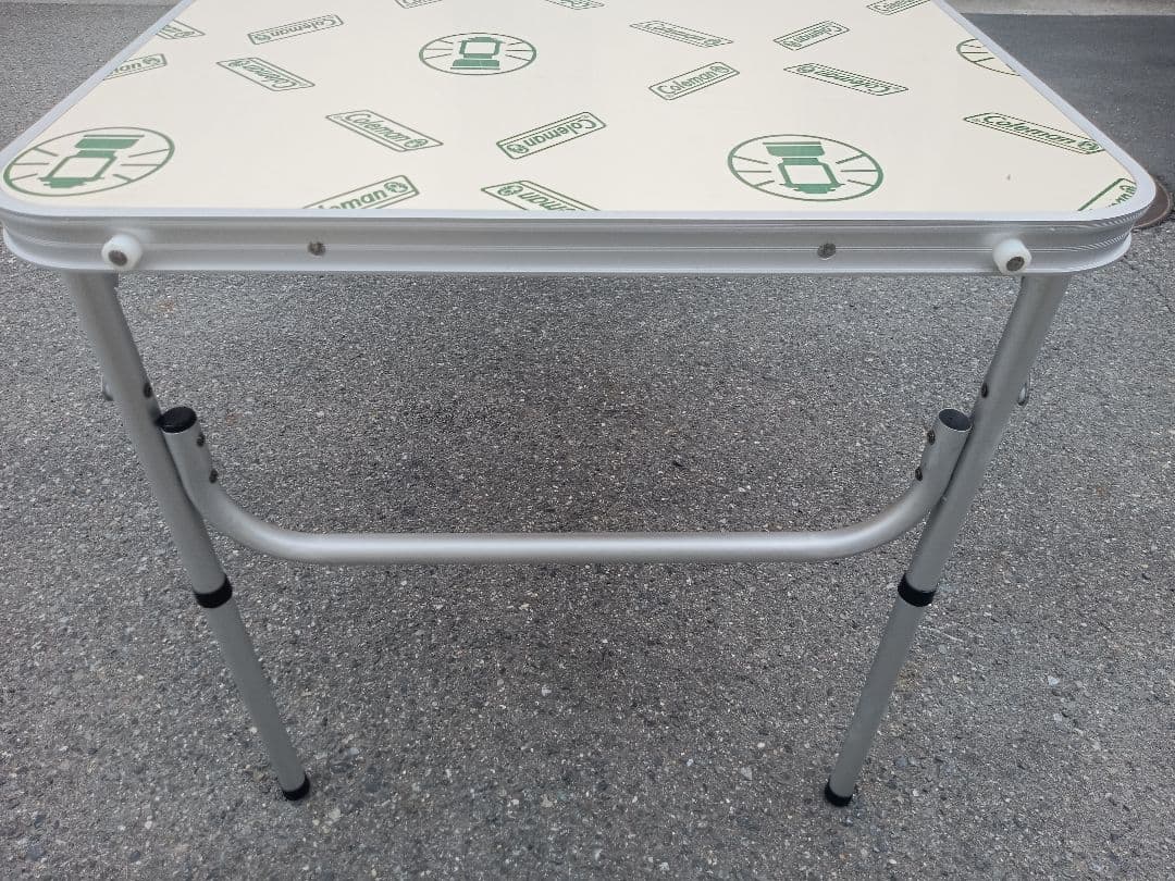 【Coleman】三折テーブル 美品