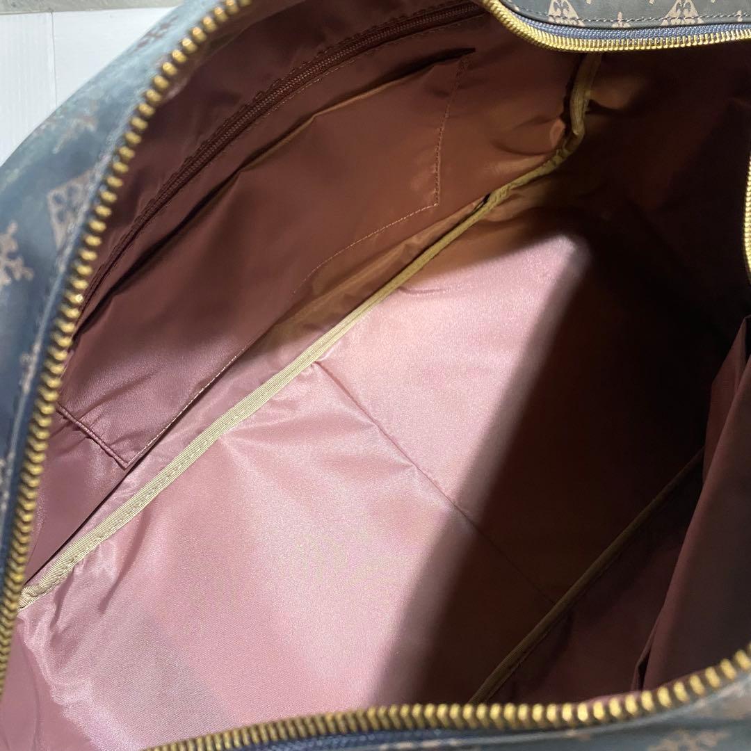【未使用級】russet　トラベルボストンバッグ　グレーピンク