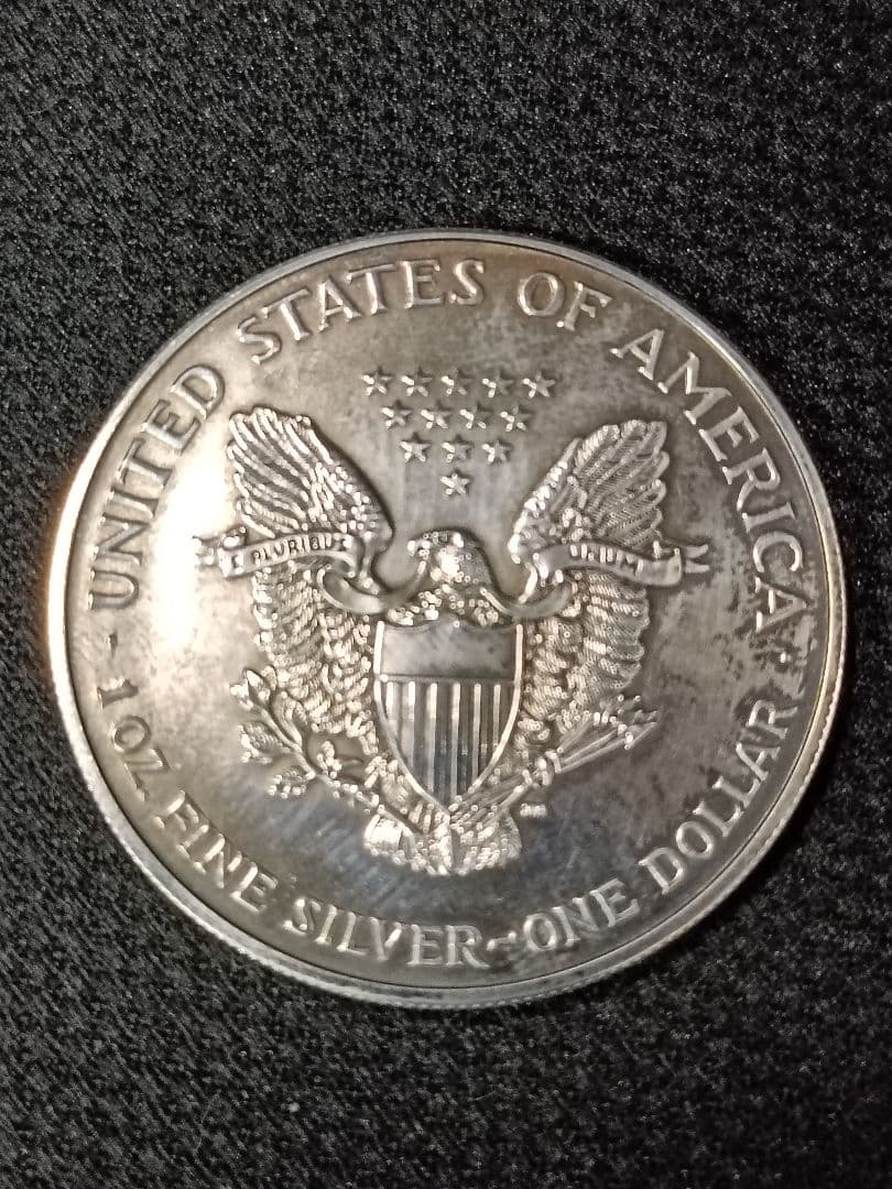 2002年 アメリカ イーグル銀貨 1ドル