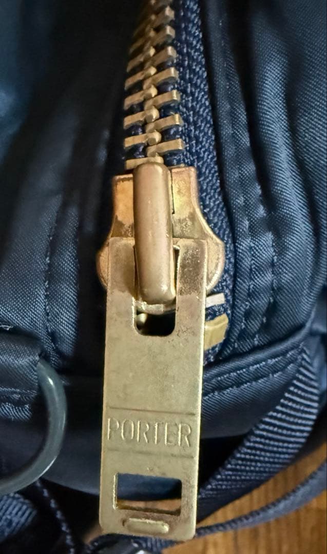 【希少】PORTER / ポーター タンカー ウエストバッグ アイアンブルー