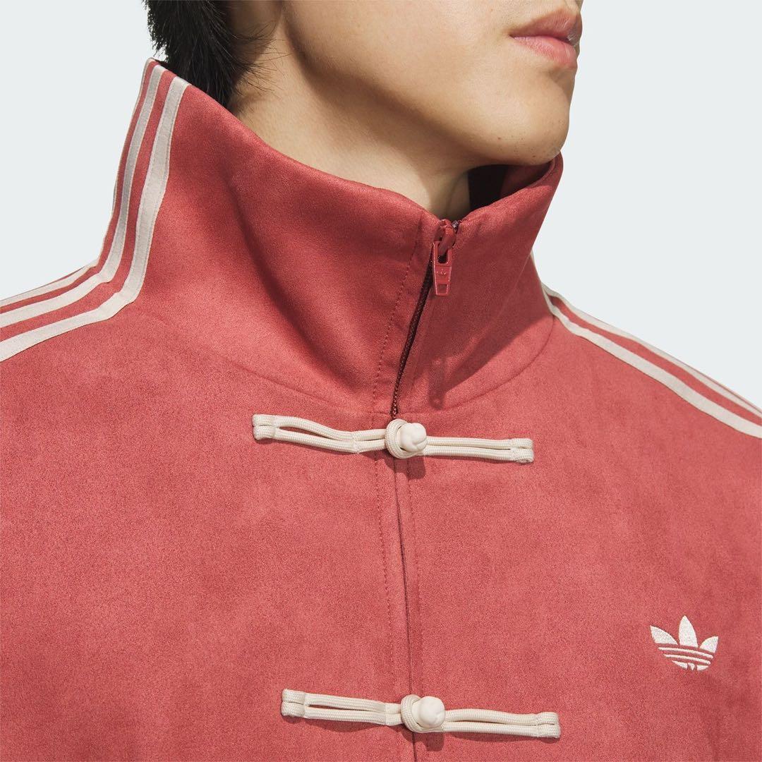 adidasアディダス 中国限定 蛇年トラックジャケットオレンジ　Mサイズ”