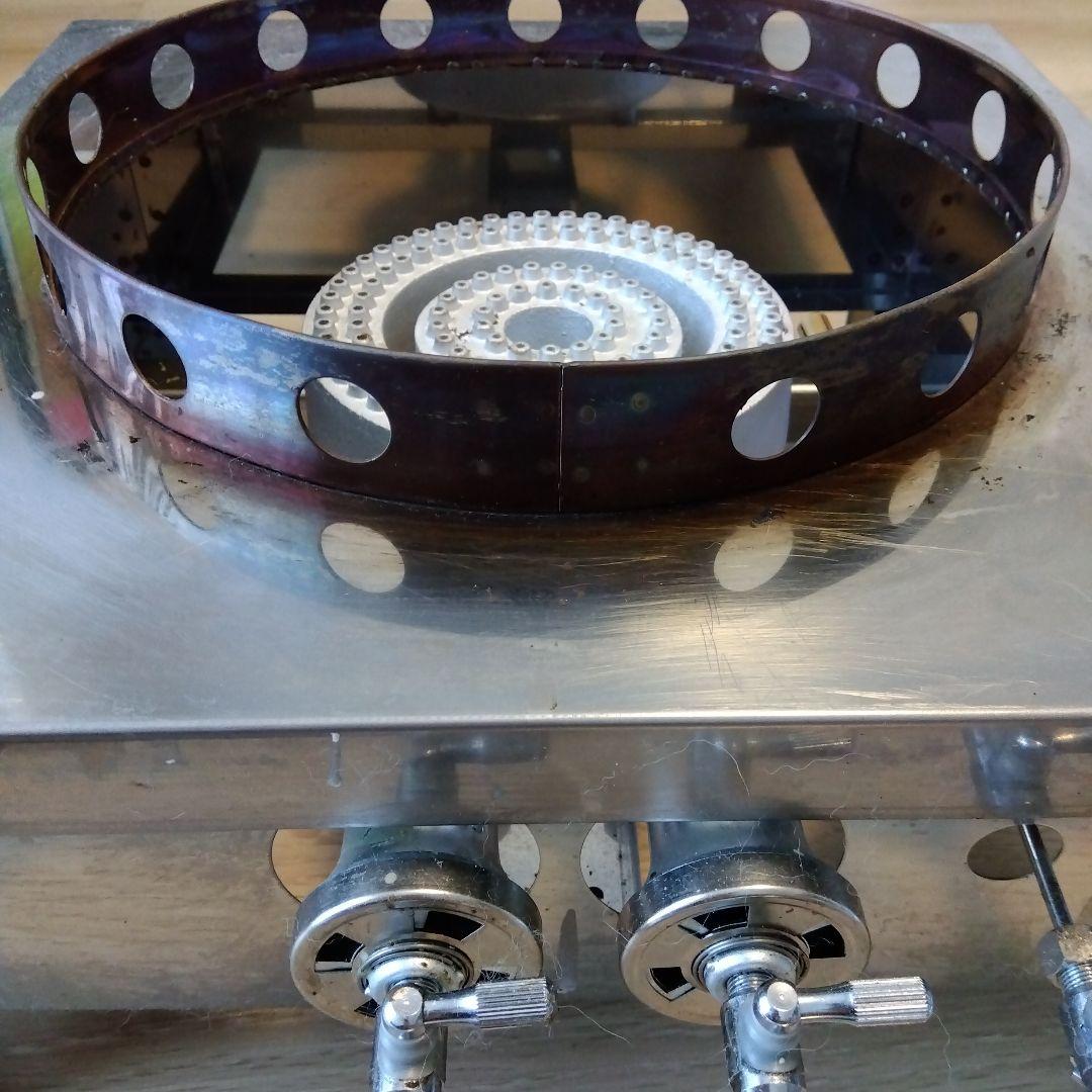 業務用 クレープ器 LPガス　種火付
