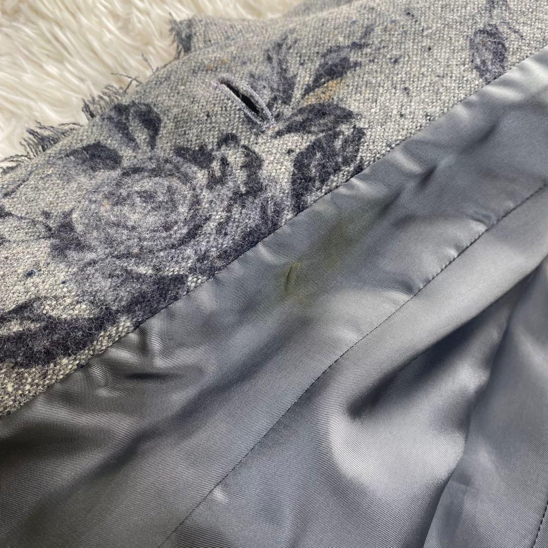 Akiakane アキアカネ バラ ローズ コート フリル レース ビジュー