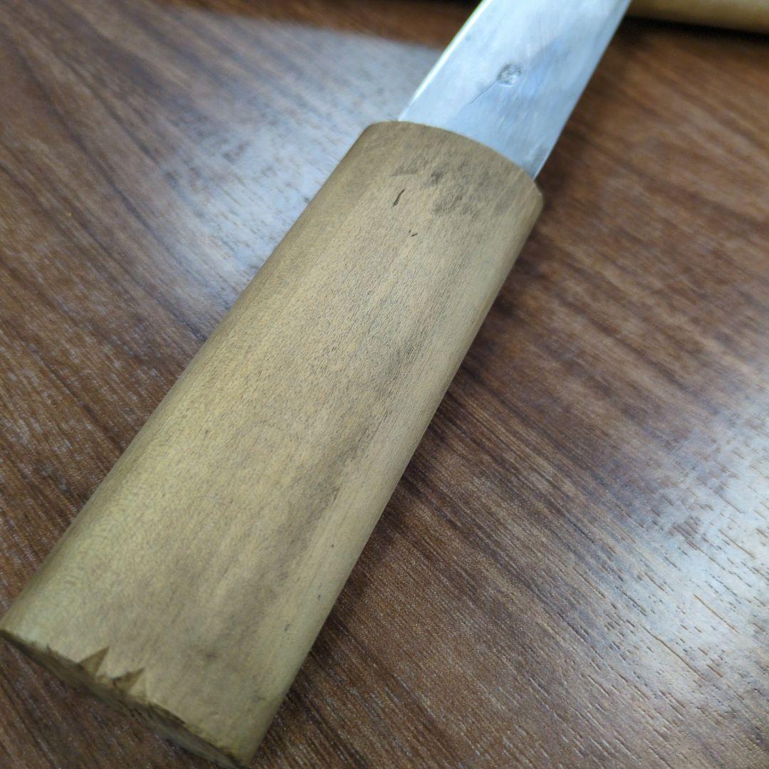 塗師屋刀　玉鋼　菊菅