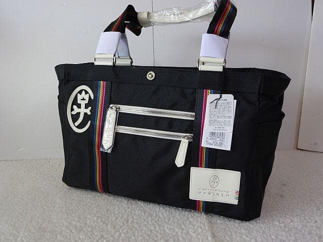 【新品本物】CASTELBAJAC トートバッグ/黒￥19,800-