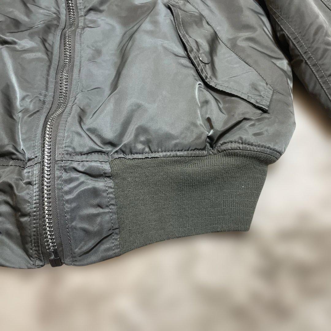 ま*し様 90s USA製ALPHA INDUSTRIES MA-1 フライトジ
