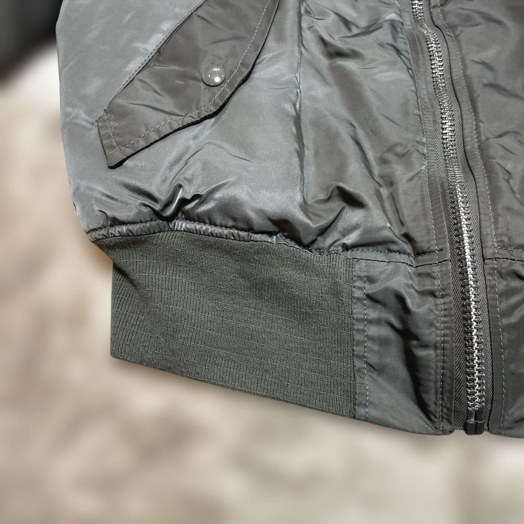 ま*し様 90s USA製ALPHA INDUSTRIES MA-1 フライトジ