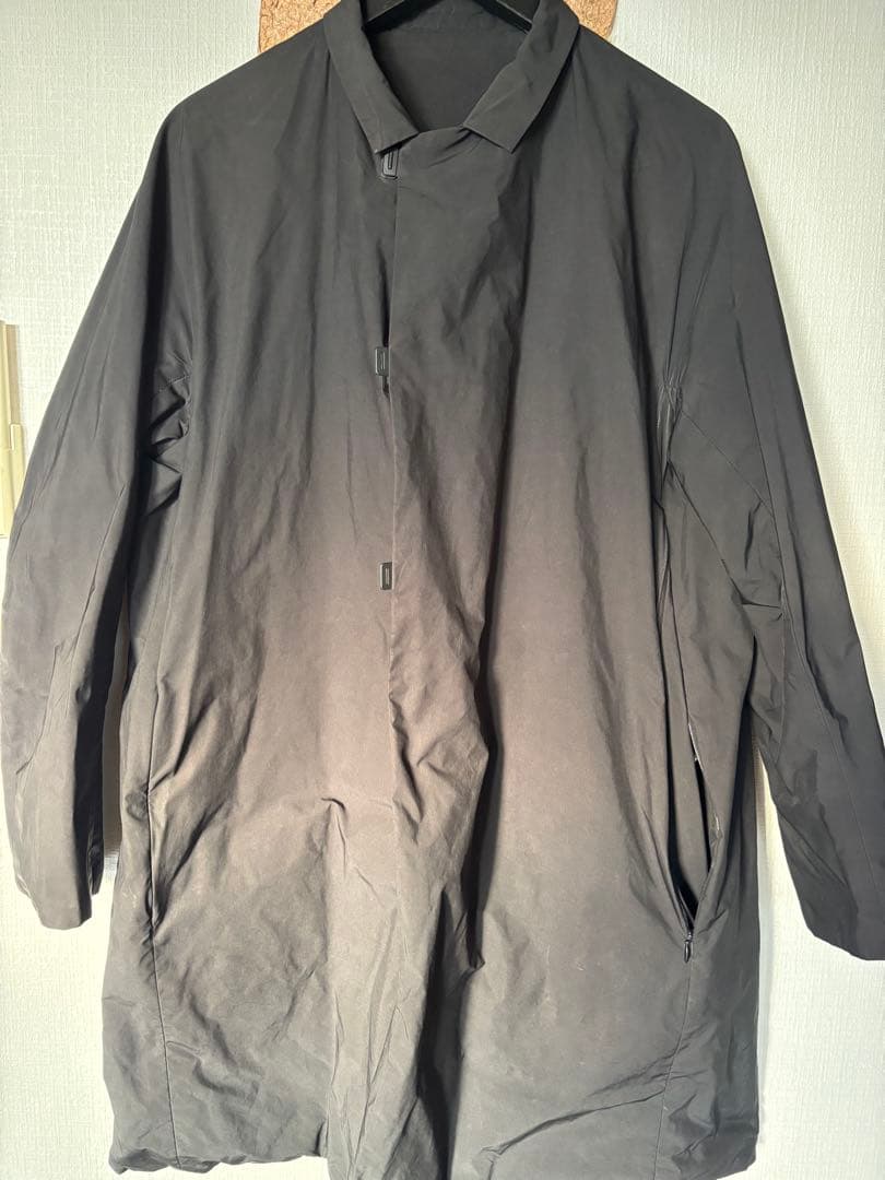 ジャケット・アウター TEATORA WALLET COAT dual point 3 BLACK