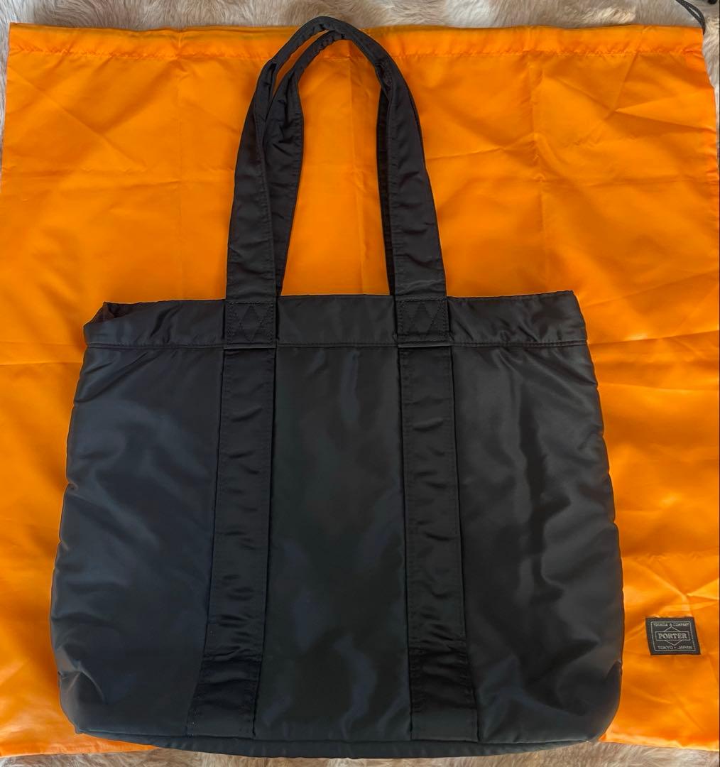 PORTER ポーター タンカー トートバッグ 肩掛け可 ブラック