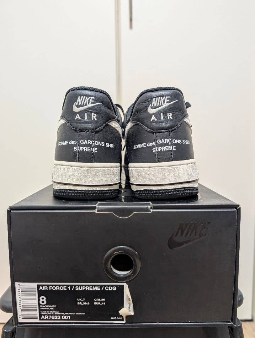NIKE AIR FORCE 1 × Supreme × CDG
