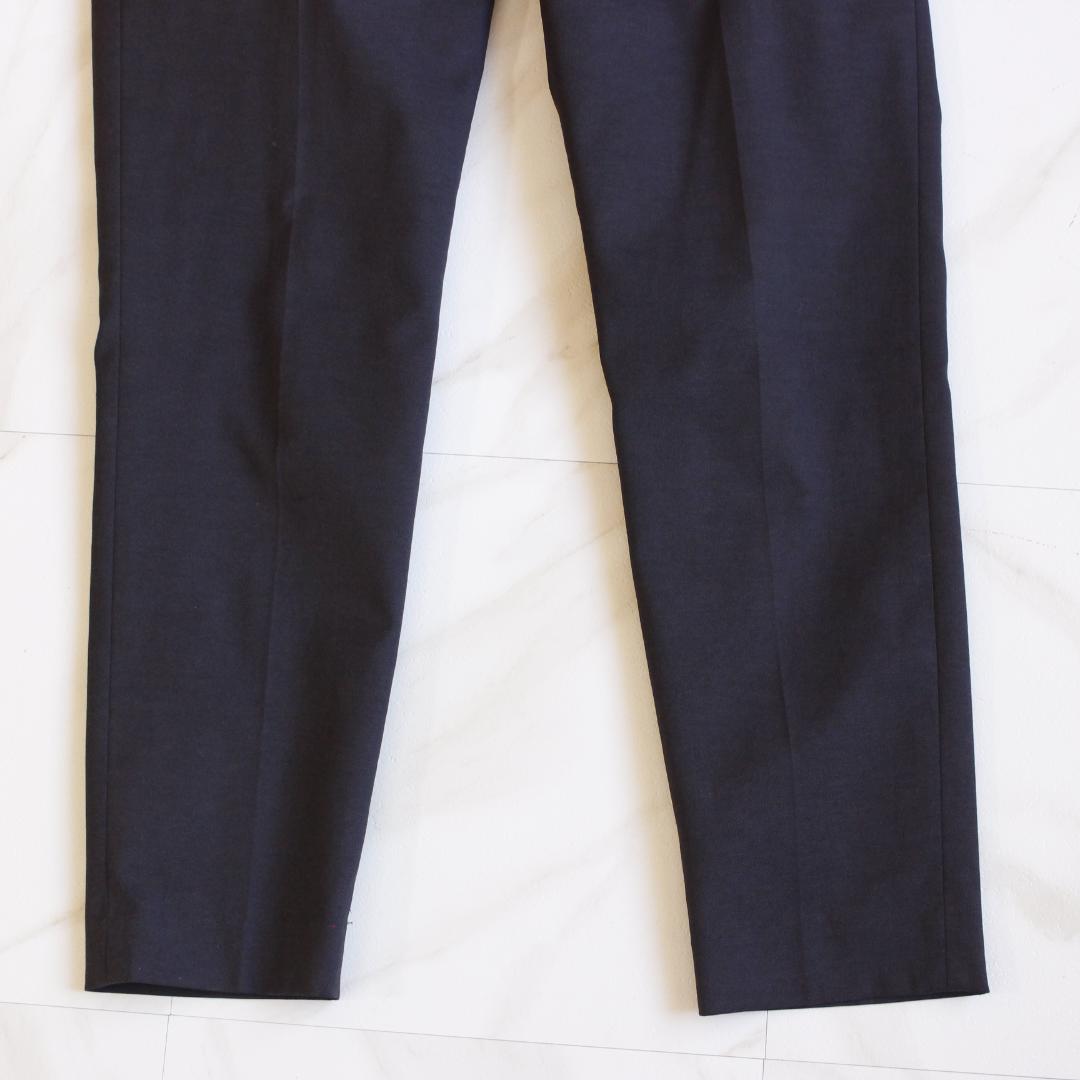 Green label relaxing Dギザミースーツ L ノーカラー 紺色