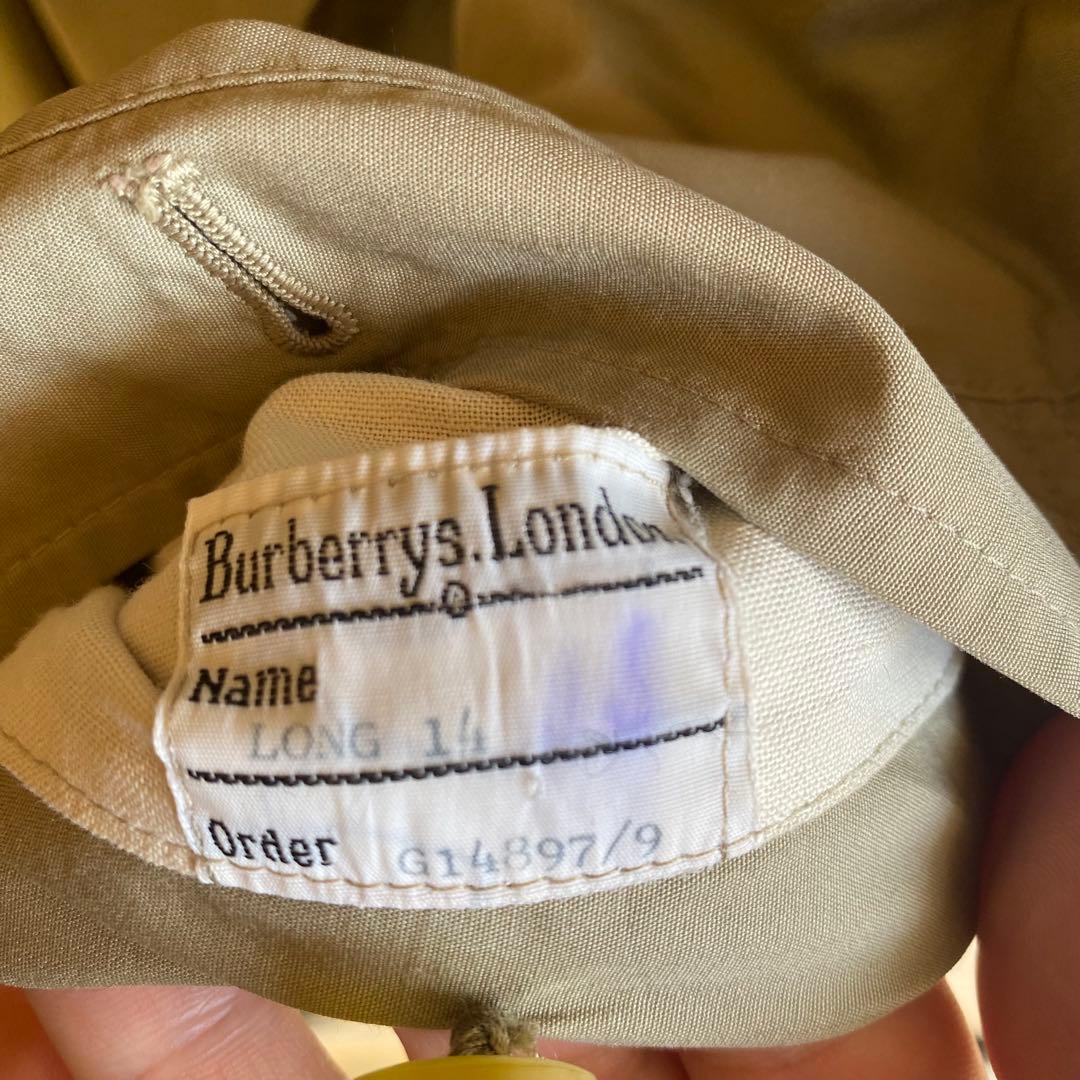 burberry バーバリー　一枚袖　ステンカラーコート