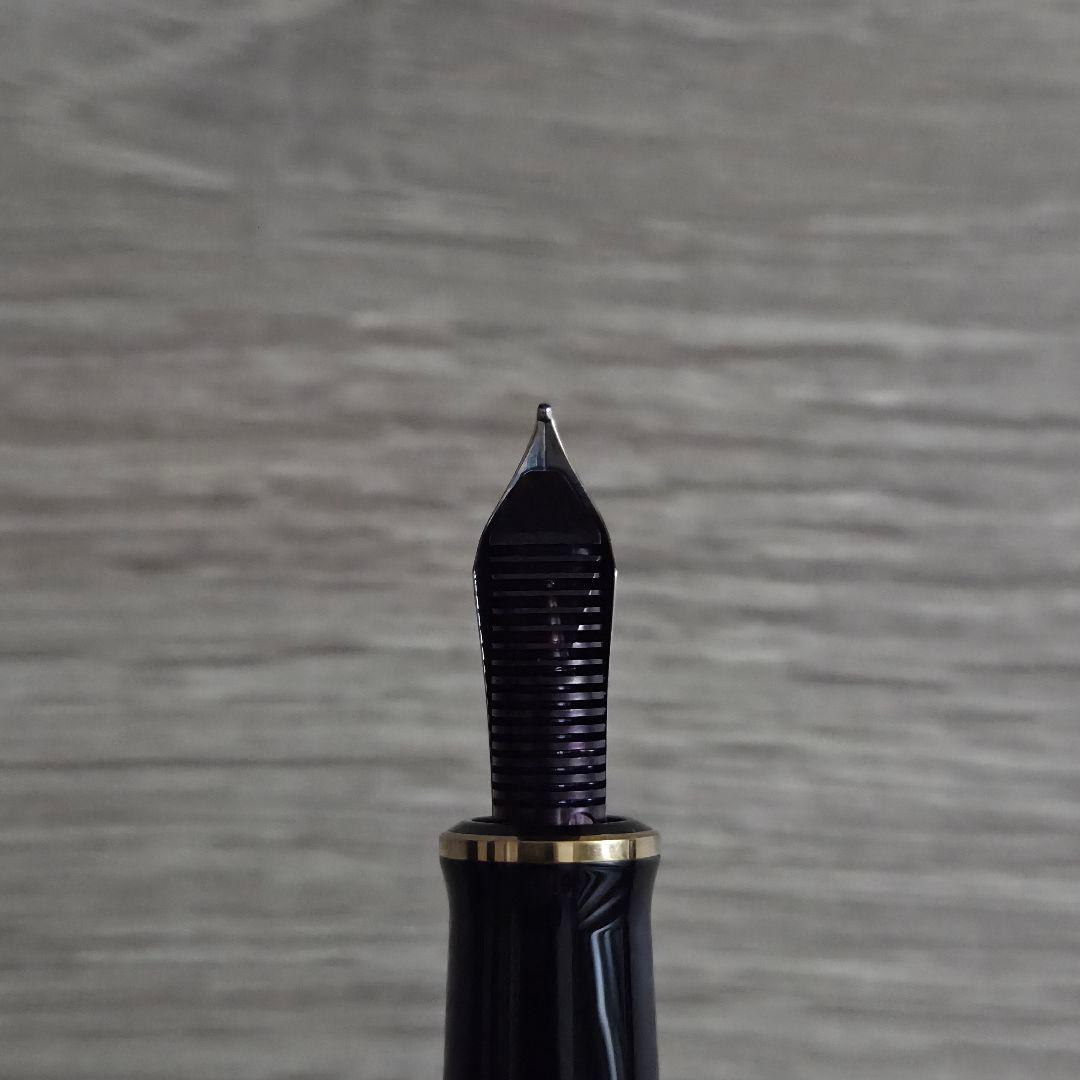 Pelikan スーベレーン M600 EF ブルーストライプ 万年筆 箱付き