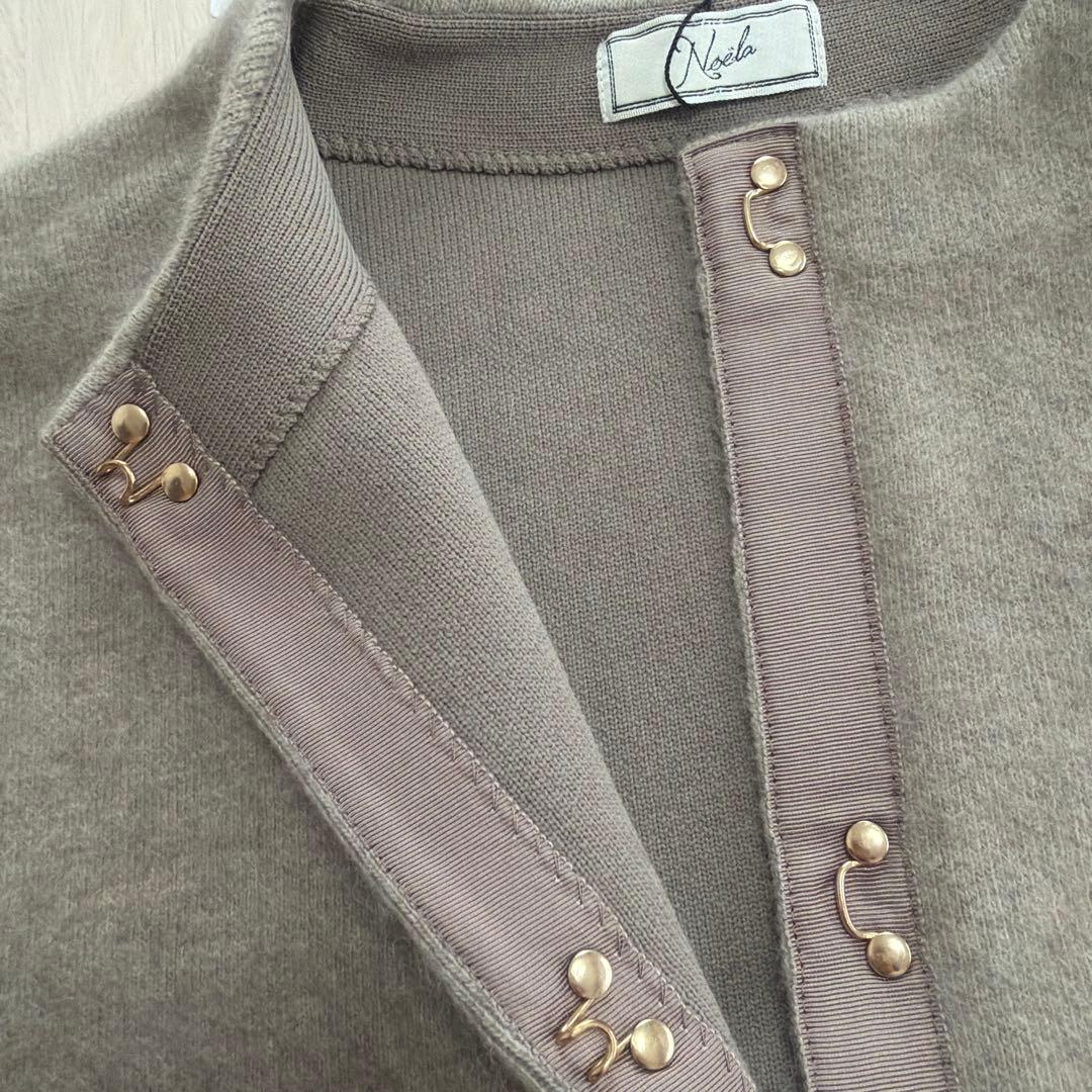 【お値下げ中 新品】 Noela ノエラ ニット アウター コート ジャケット