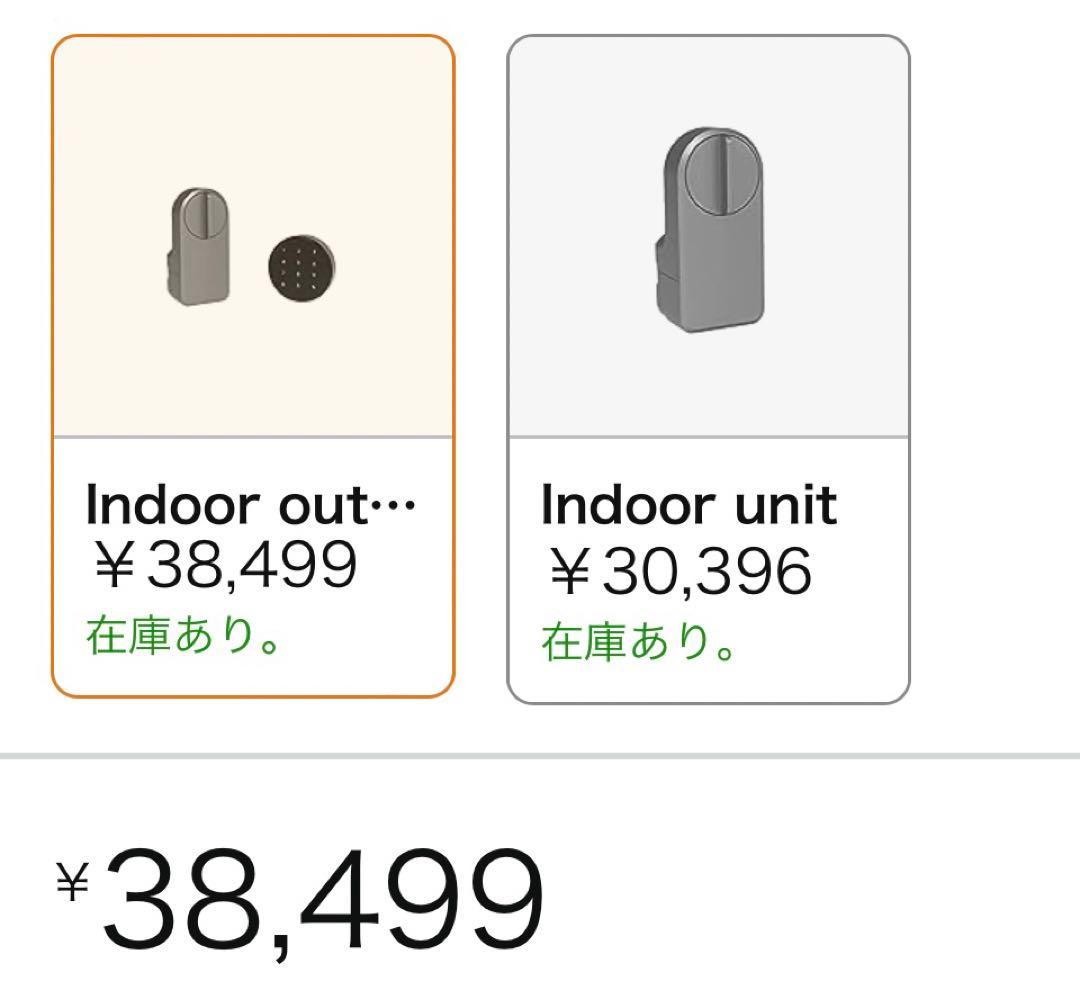 GIMDOW スマートロック　本体キーパッドセット