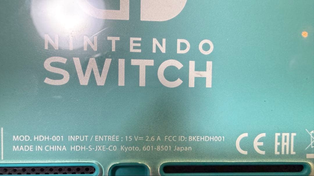 Nintendo Switch Lite ターコイズ ケース付き