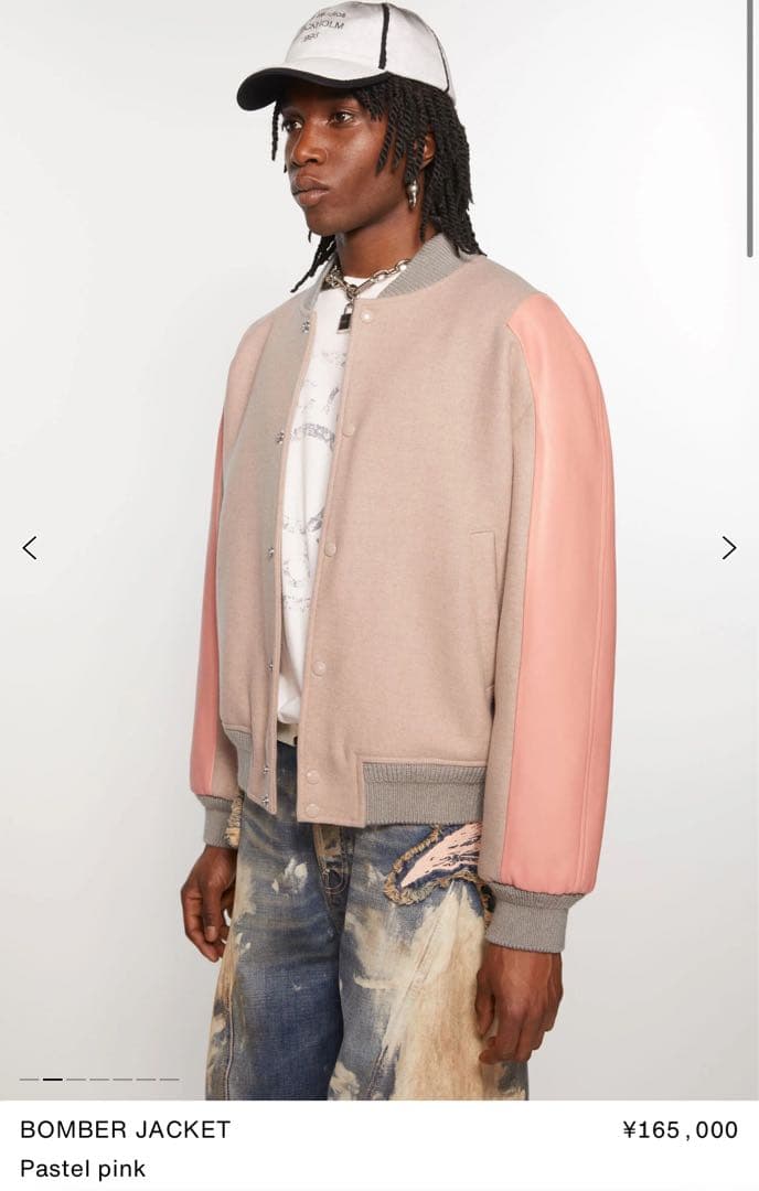 定価165000円24aw Acne studios ボンバージャケット