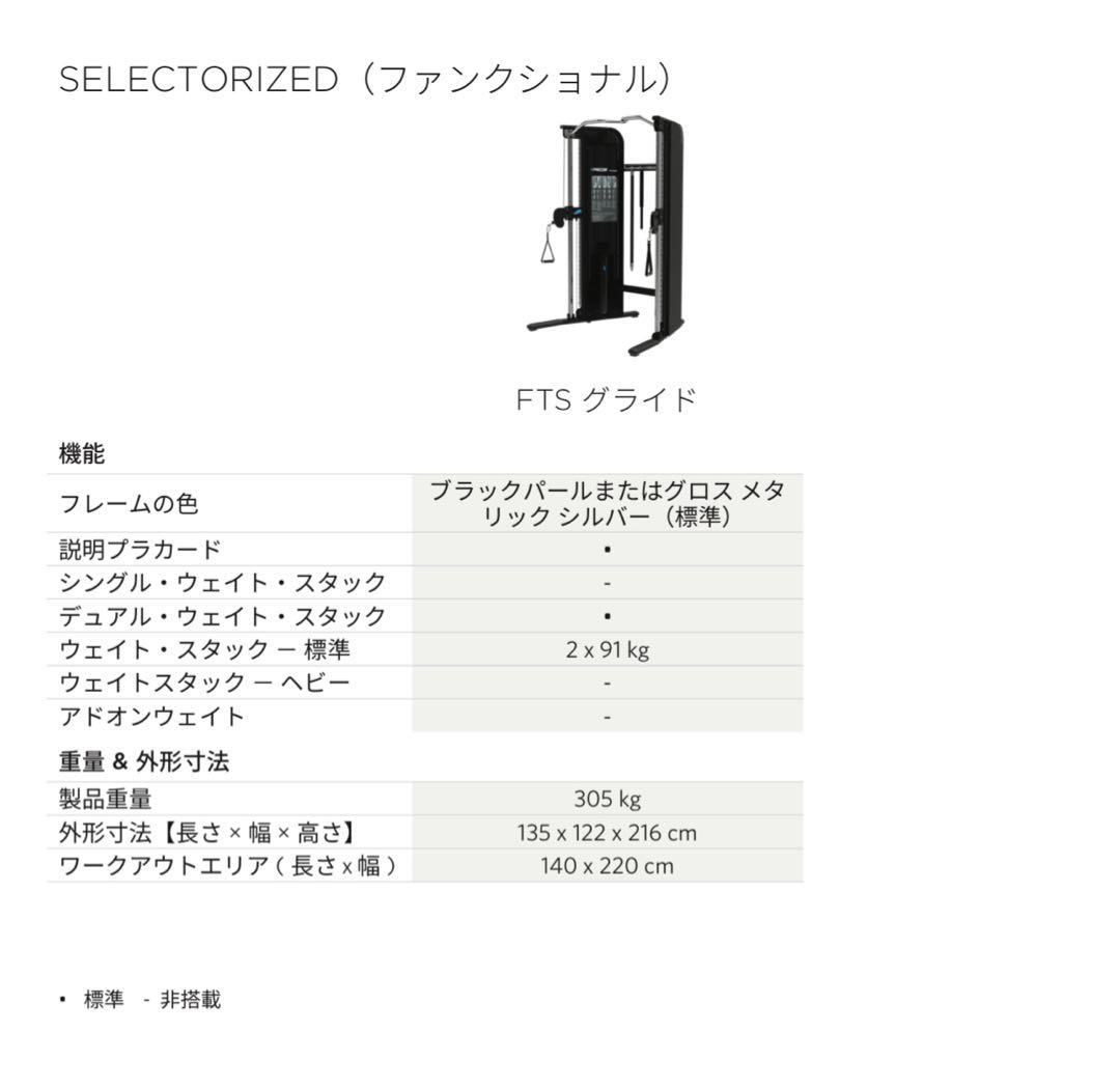 値下げ！最高峰Precorのケーブルマシン！FTSグライド