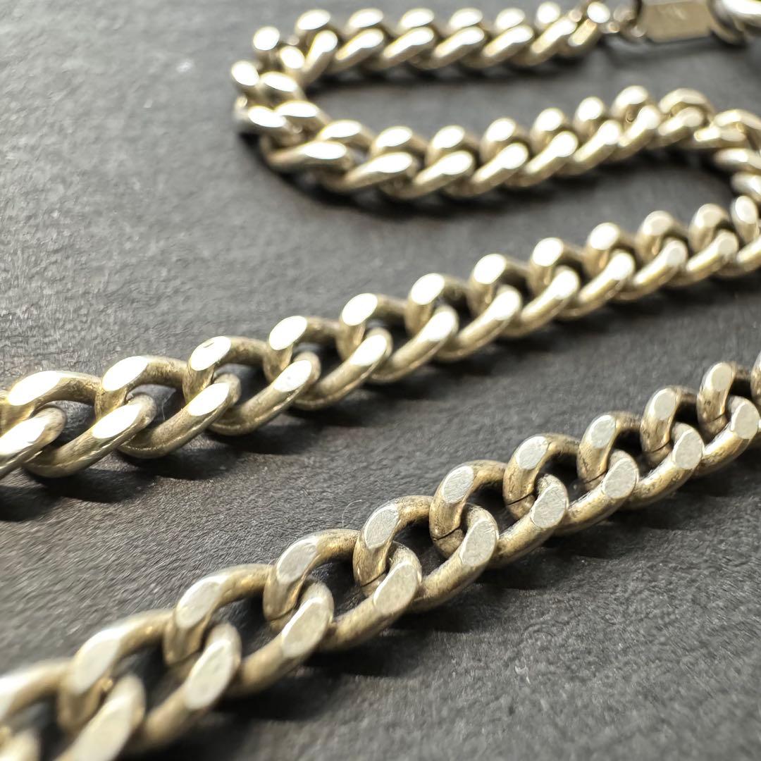 【50㎝ 15g silver925】ヴィンテージ 喜平チェーン ネックレス