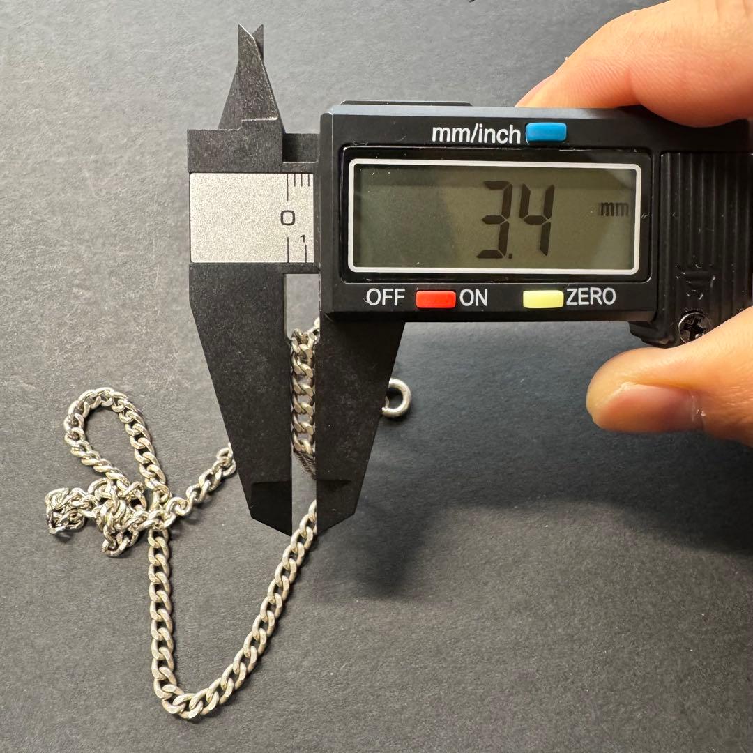【50㎝ 15g silver925】ヴィンテージ 喜平チェーン ネックレス