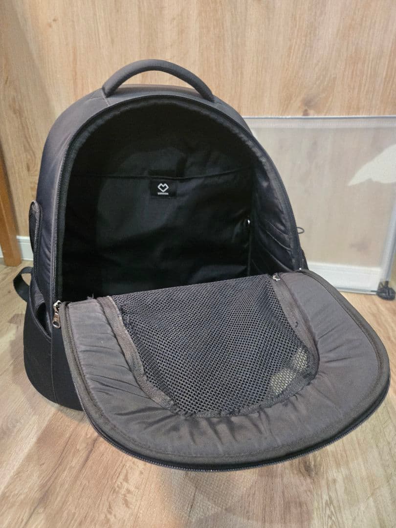 ssoook ペットキャリーバックパック ブラック