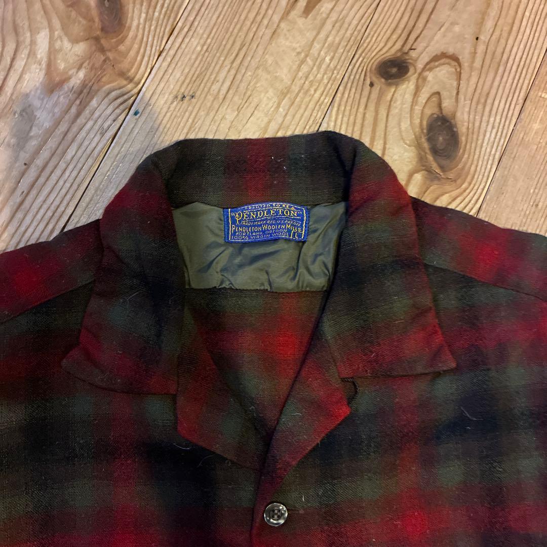 つ*す様 PENDLETON 60s オンブレ　ボードシャツ