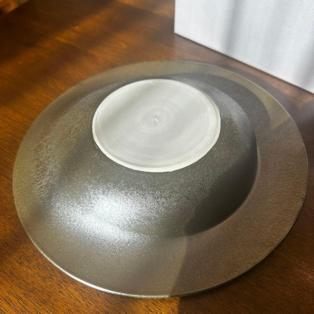 secca 花と鳥の装飾 深皿 ギフトボックス付き
