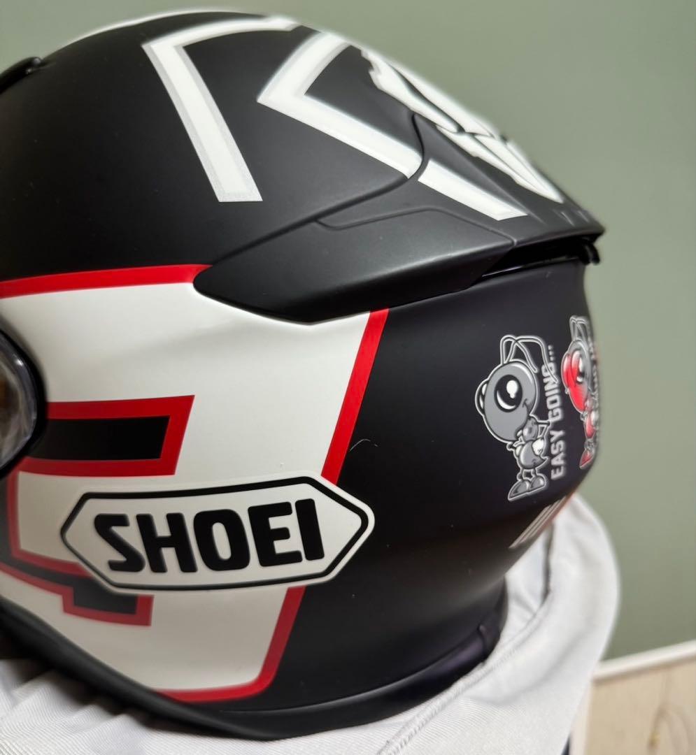 SHOEI マルケス ブラックアント Lサイズ
