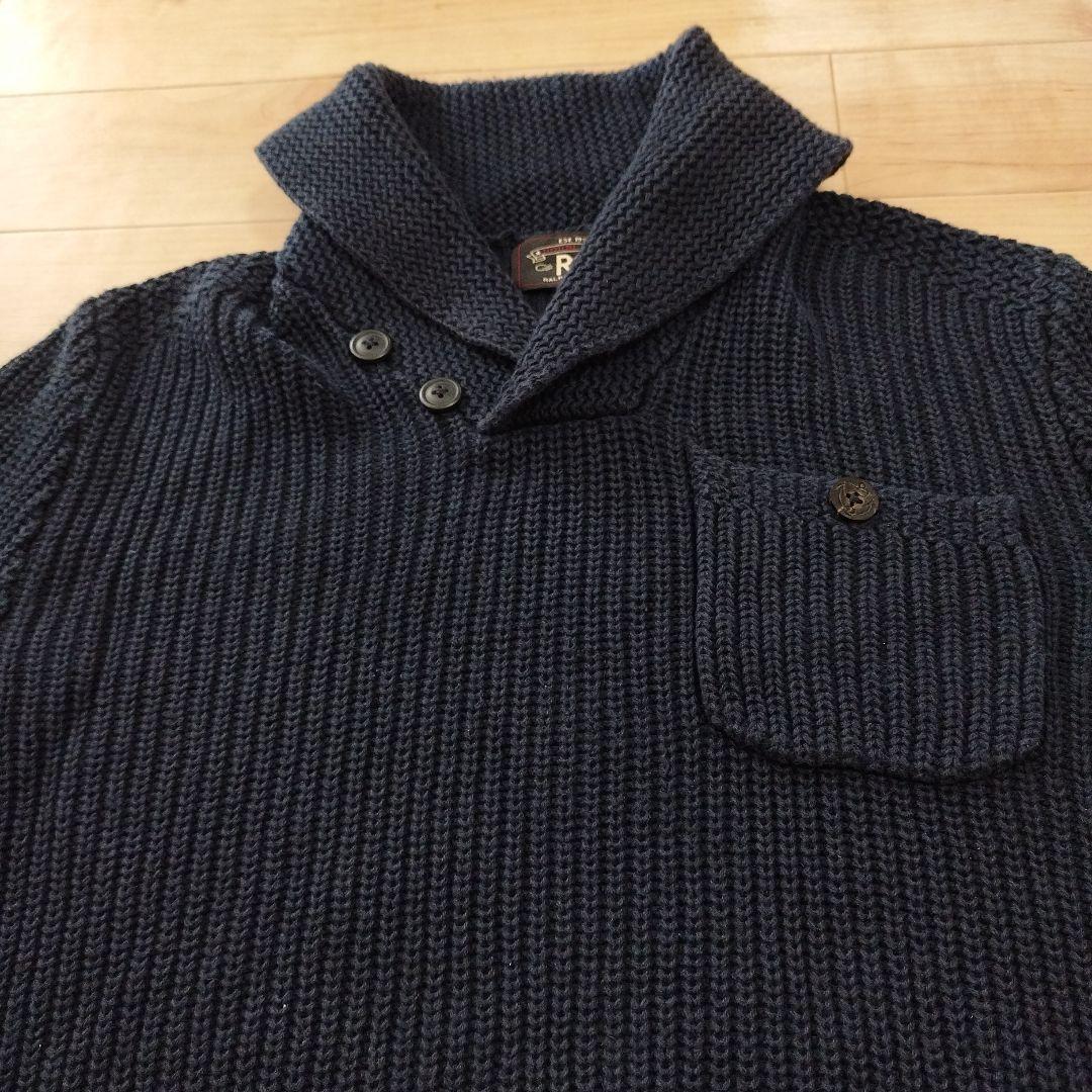 【41※】RRL ダブルアールエル ネイビー　S