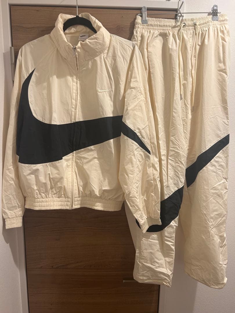 NIKE スウッシュ ウーブンジャケット パンツ セットアップ ジャージ M